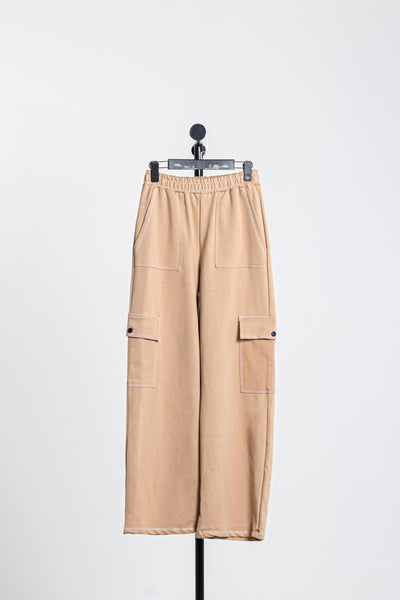 WIDE-LEG CARGO TROUSERS