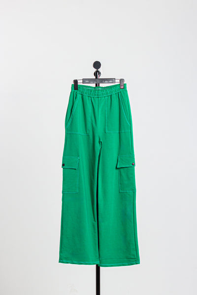 WIDE-LEG CARGO TROUSERS