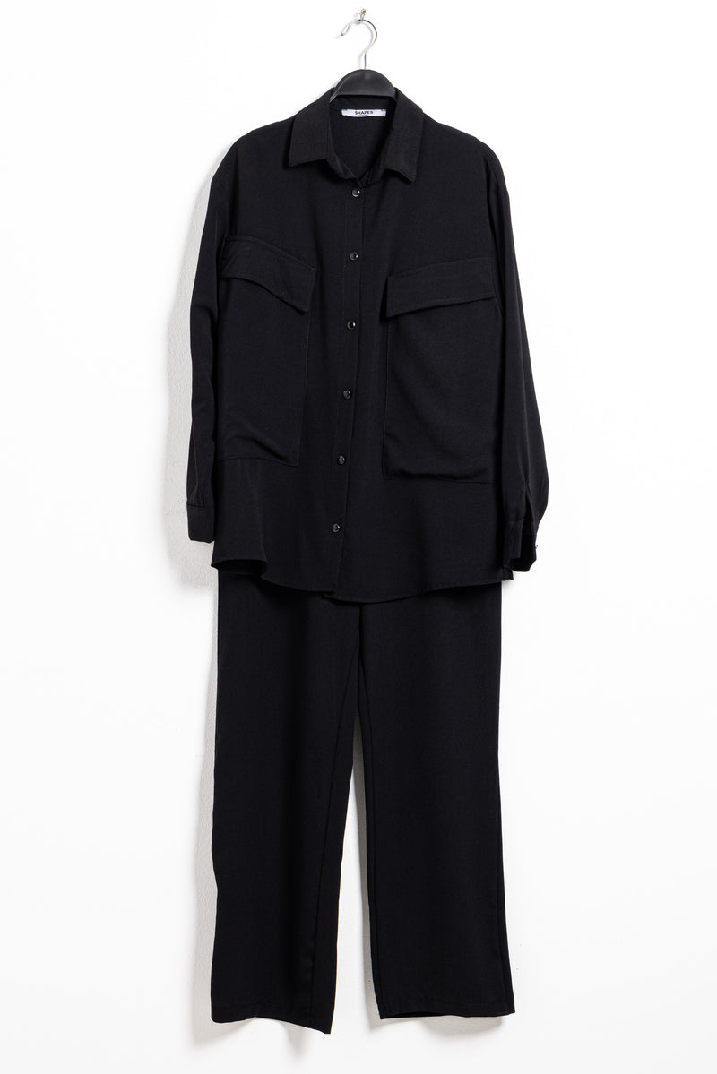 DETAILED SHIRT SET