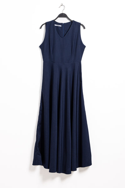 BELTED MAXI DRESS