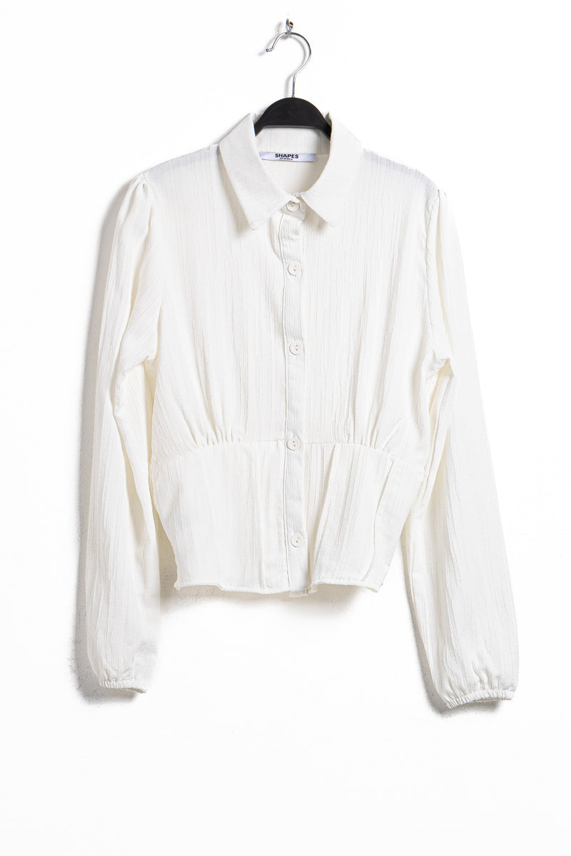 TEXTURED CORSET INSPIRED TOP