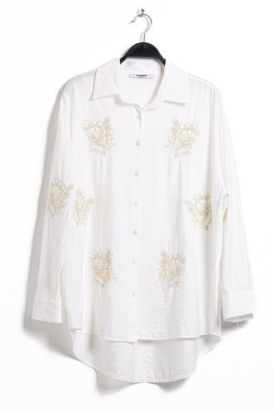 DETAIL PATCH EMBROIDERY SHIRT