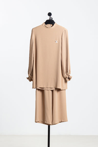 DETAILED HIGH NECK SET