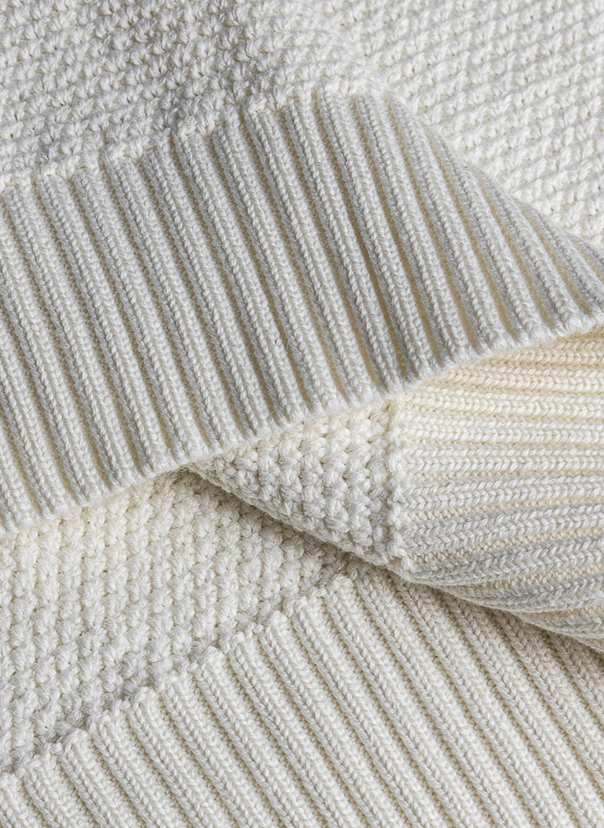 TEXTURED RAGLAN CREW NECK SWEATER