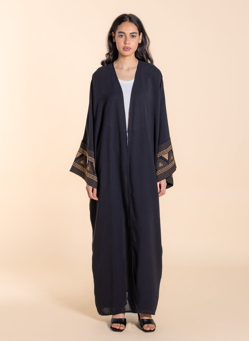 DETAIL EMBROIDERED ABAYA