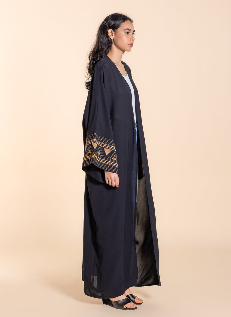 DETAIL EMBROIDERED ABAYA