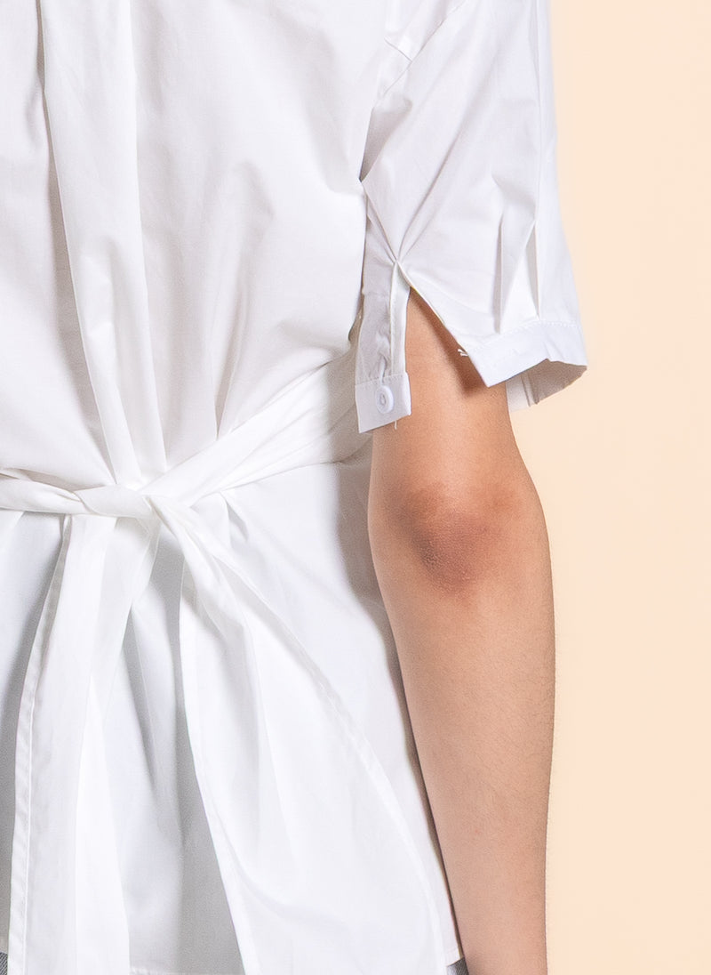 WRAPPED ASYMMETRICAL SHIRT
