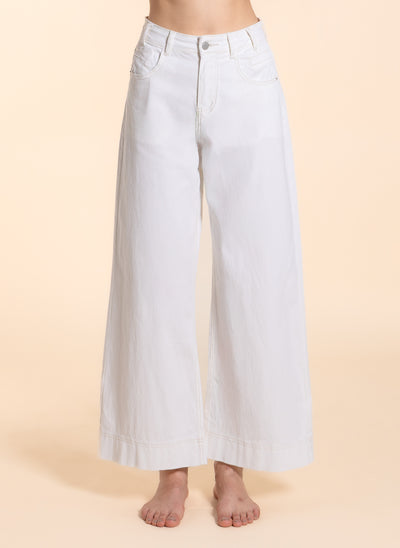 HIGH-WASIT WIDE LEG JEANS