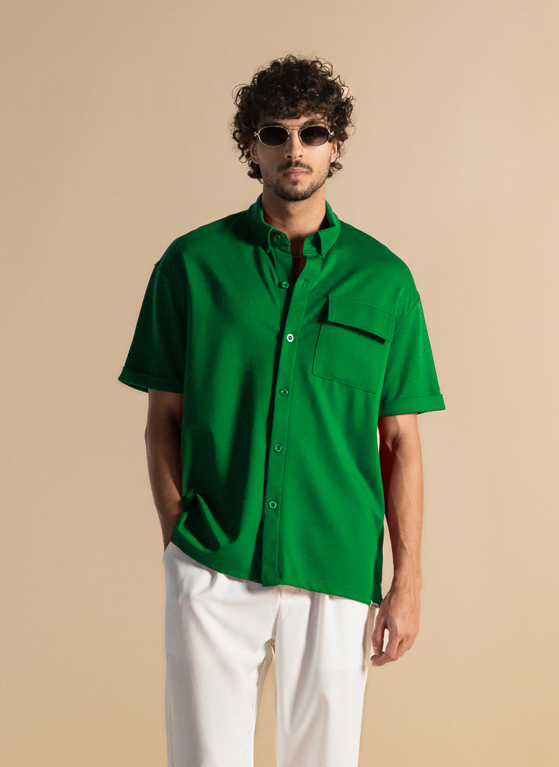 DETAILED POCKET SHIRT
