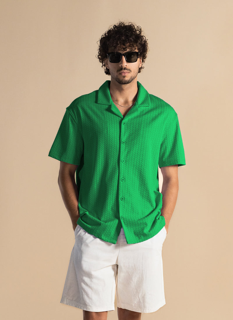 TEXTURED COMFORT SHIRT