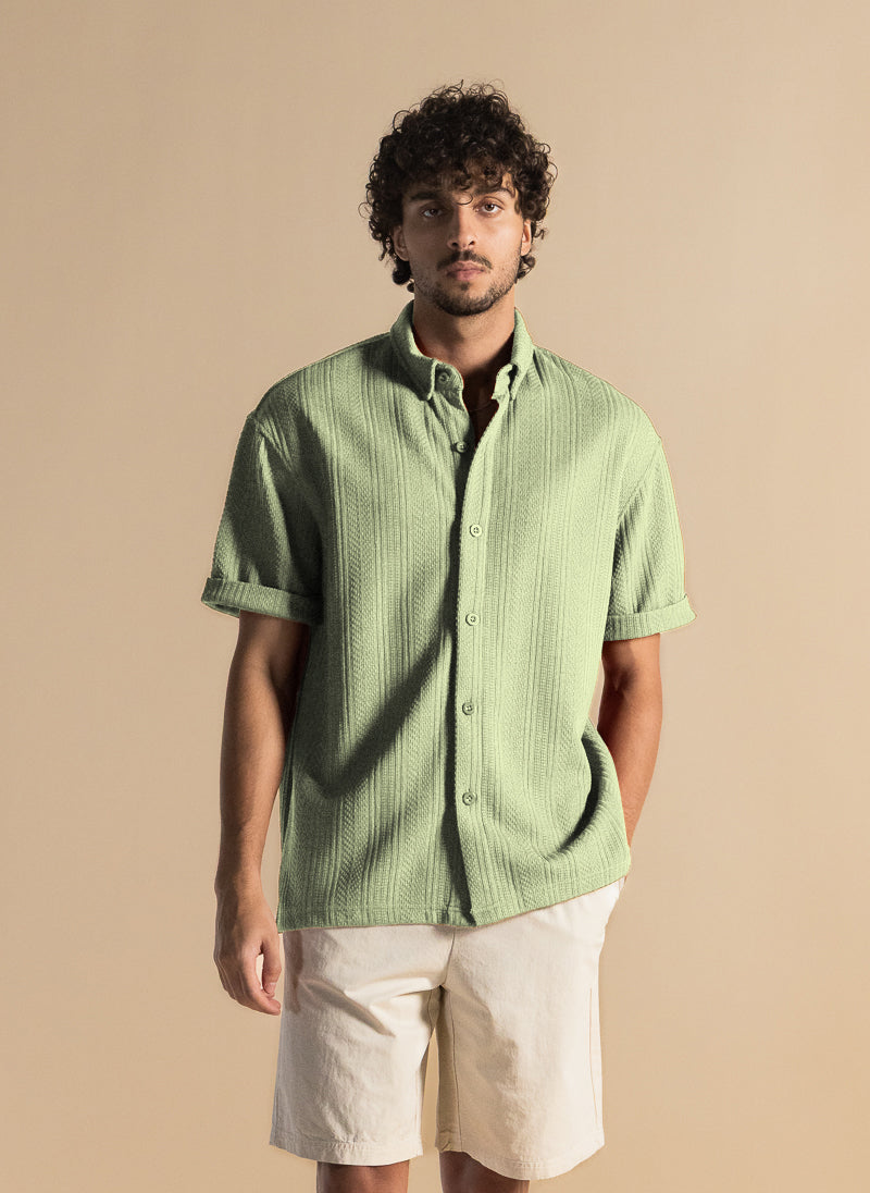MIDWEIGHT TEXTURED SHIRT
