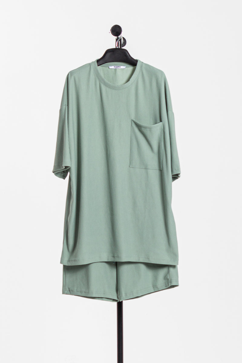 SOFT T-SHIRT SET WITH POCKETS