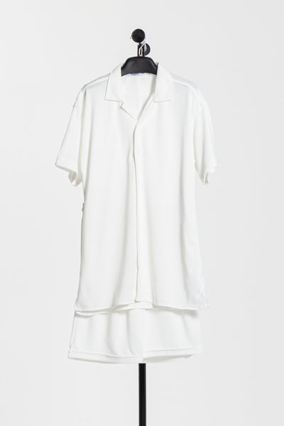 TEXTURED SHIRT SET