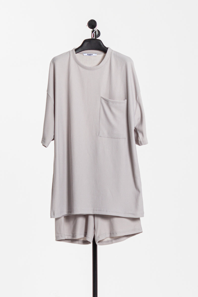 SOFT T-SHIRT SET WITH POCKETS