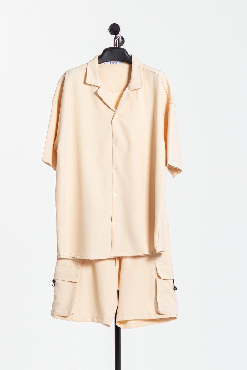 SHIRT SET WITH CARGO SHORTS