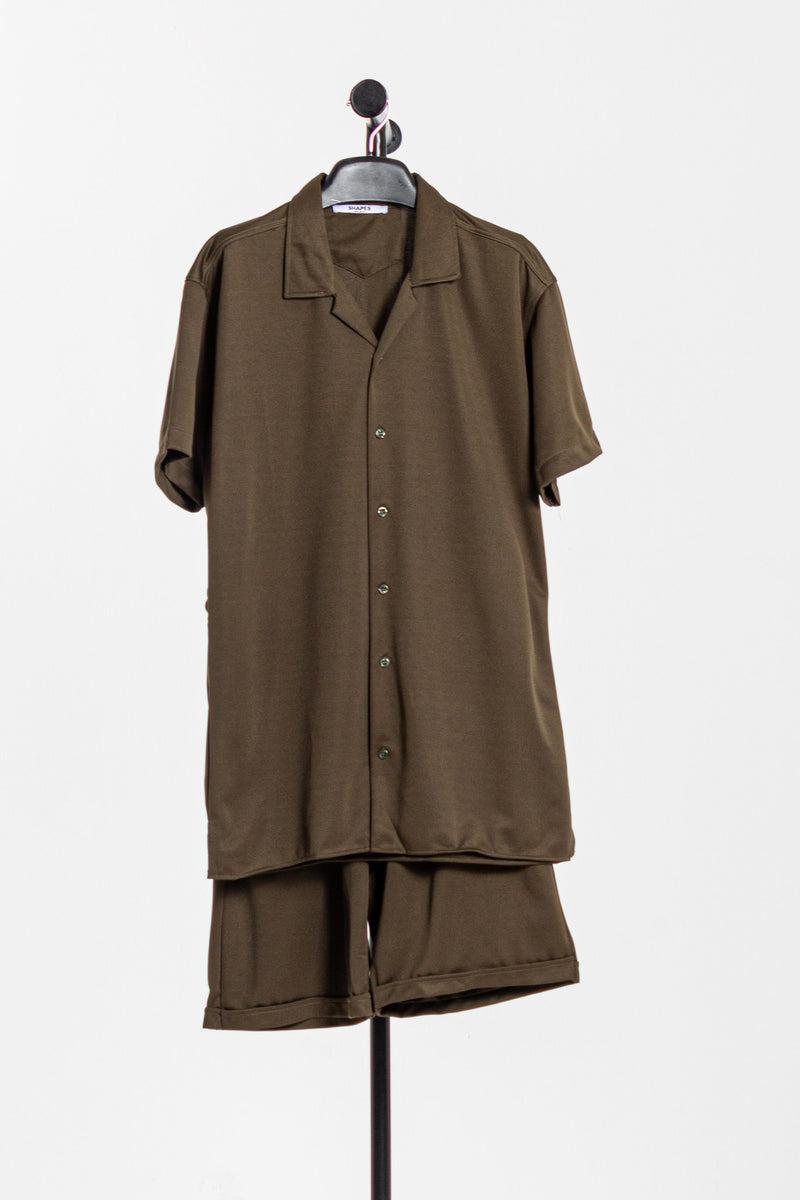 TEXTURED SHIRT SET