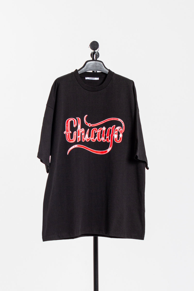 OVERSIZED CONTRAST PRINT T-SHIRT