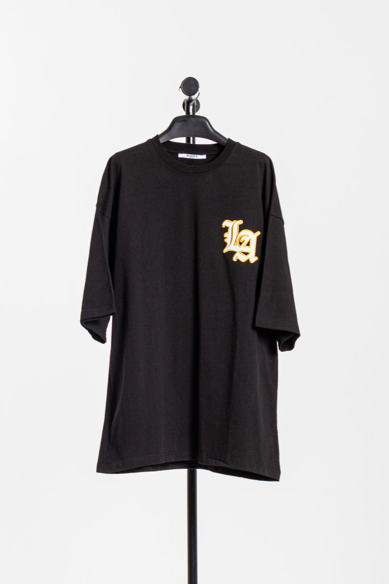 CONTRAST PRINTED LA T-SHIRT
