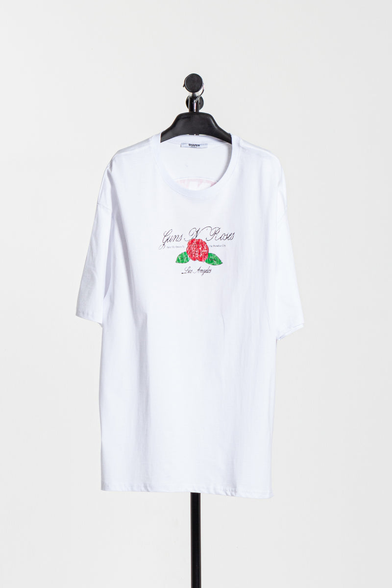 GUNS & ROSES PRINTED T-SHIRT