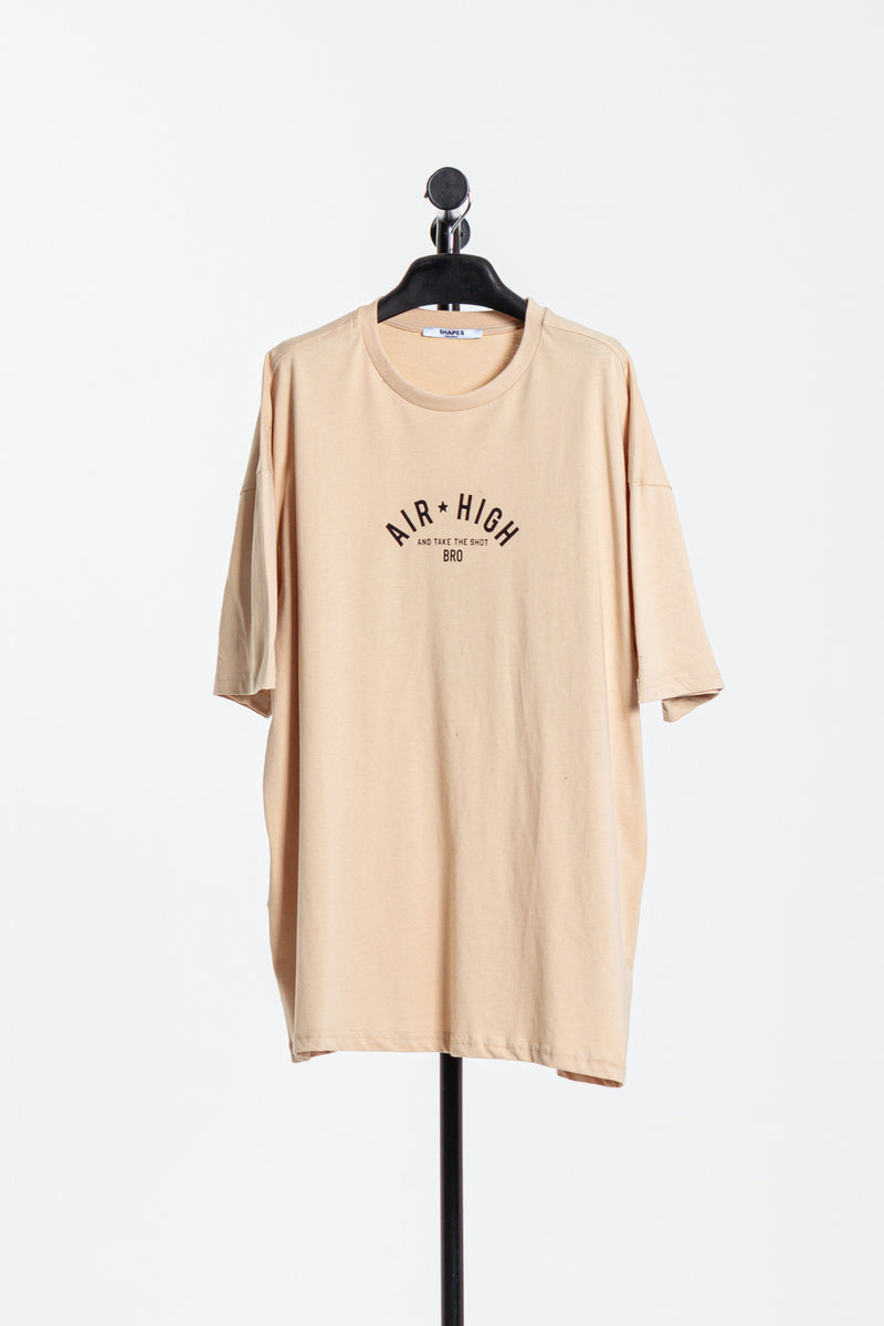 CONTRAST PRINTED T-SHIRT