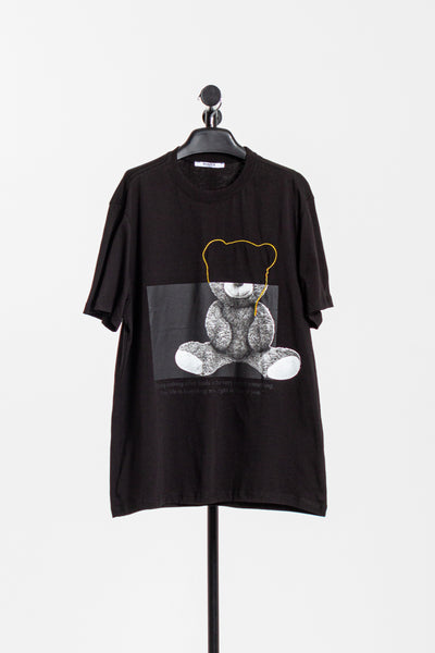 T-SHIRT WITH EMBROIDERED PRINT
