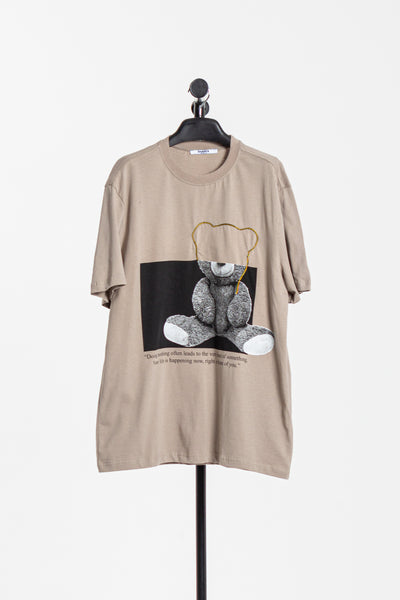 T-SHIRT WITH EMBROIDERED PRINT