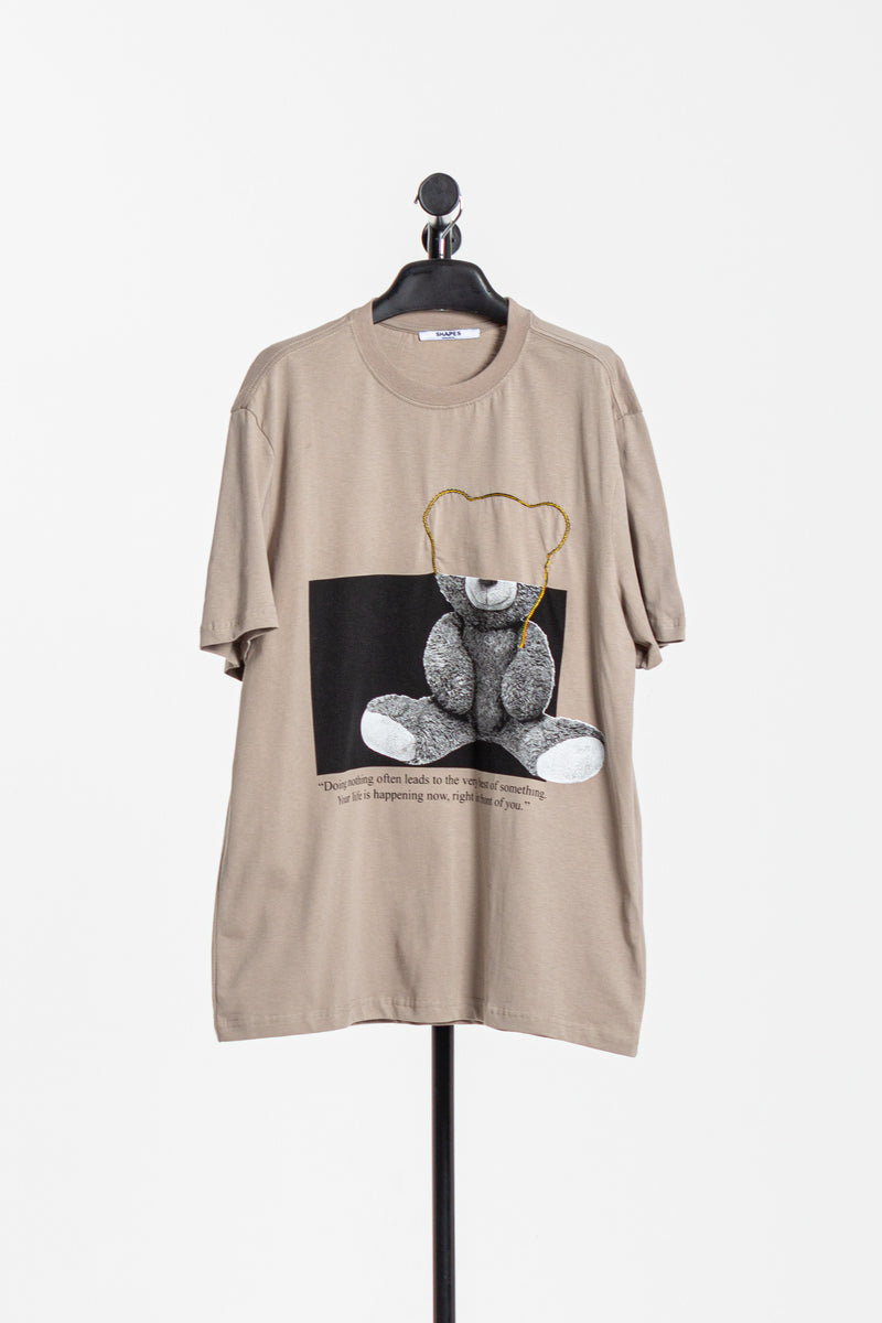 T-SHIRT WITH EMBROIDERED PRINT