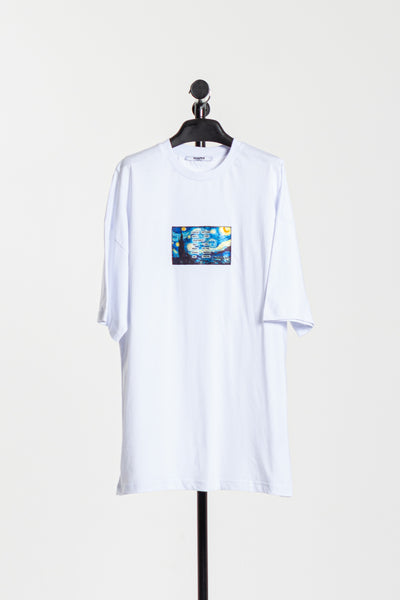 T-SHIRT WITH CONTRAST PATCHWORK