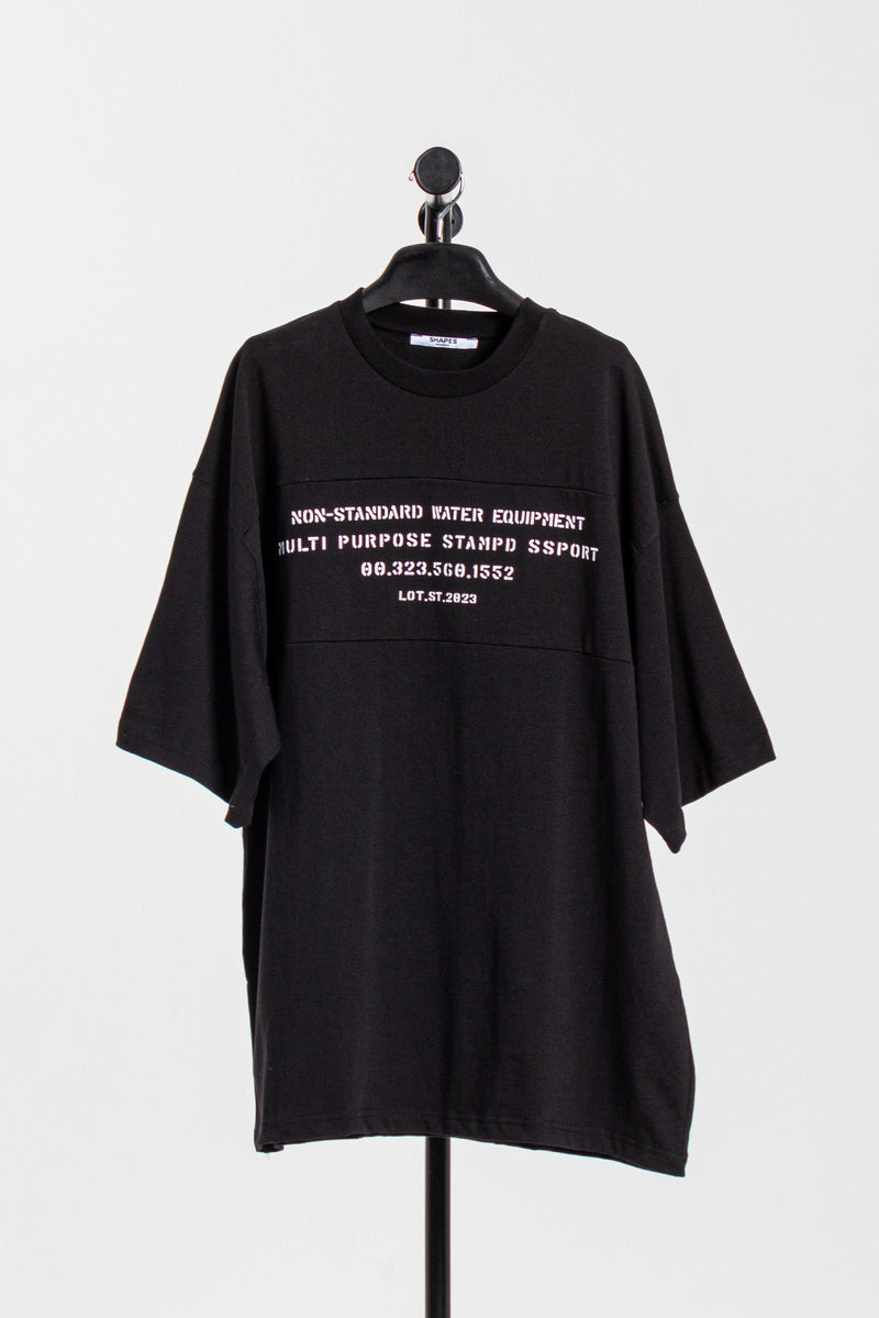 SHIRT WITH CONTRAST SLOGAN