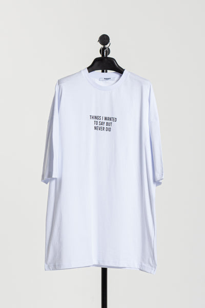 SLOGAN PRINT T-SHIRT