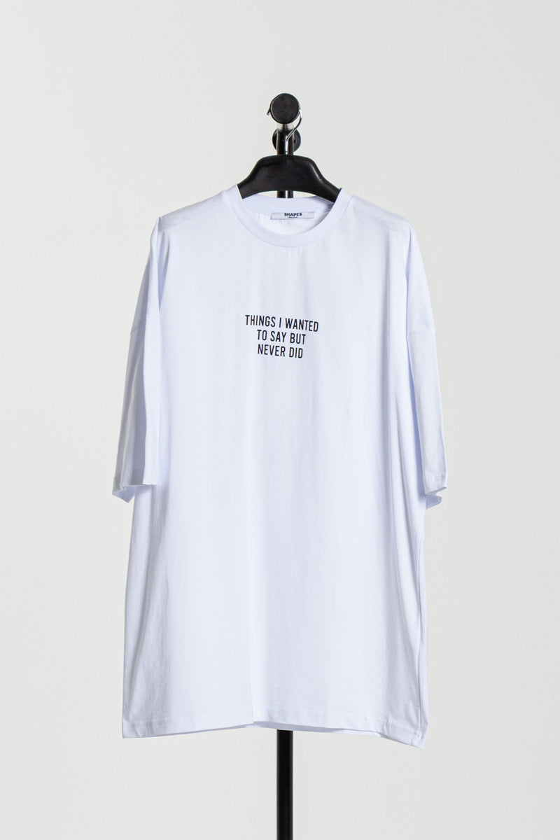 SLOGAN PRINT T-SHIRT