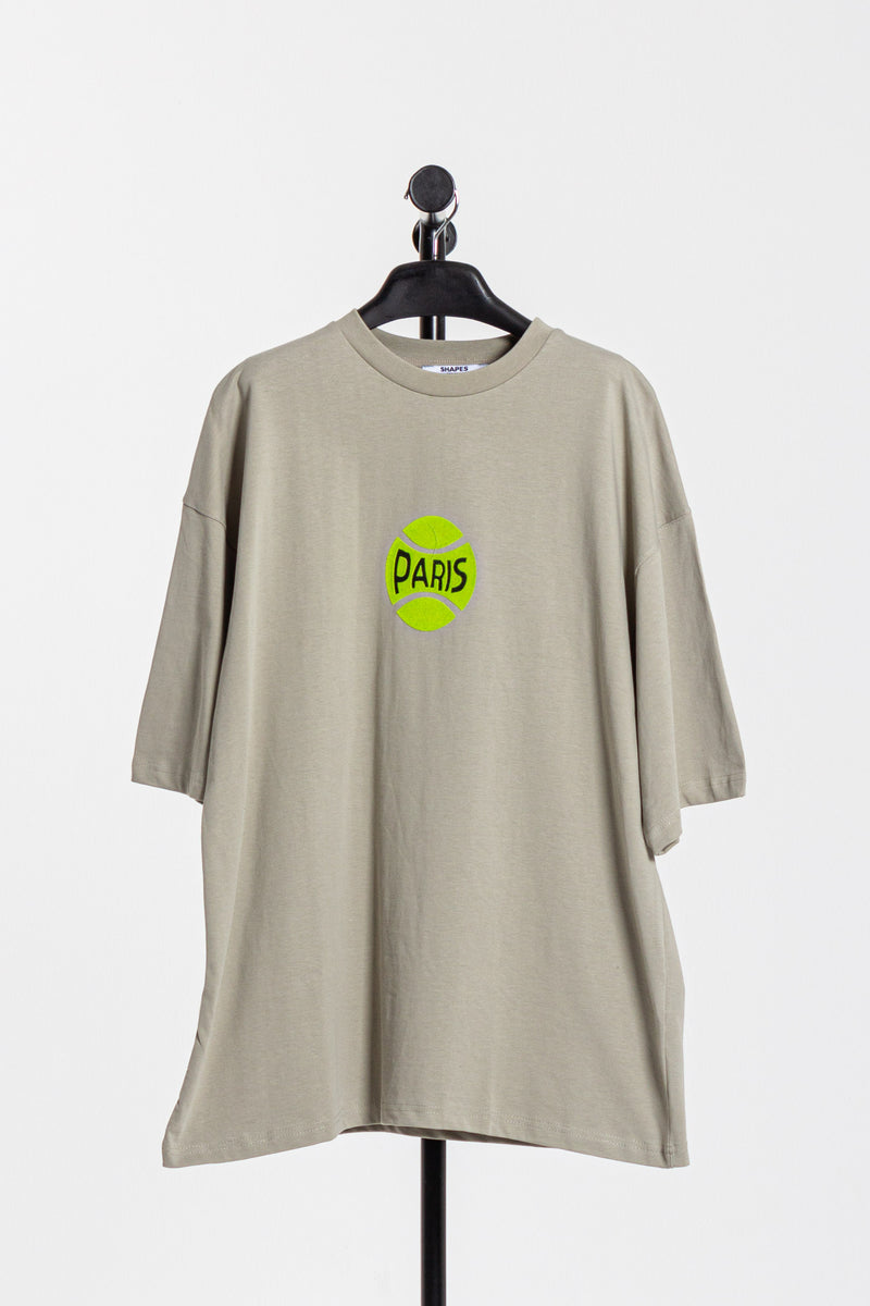 DETAILED CONTRAST PATCHWORK T-SHIRT