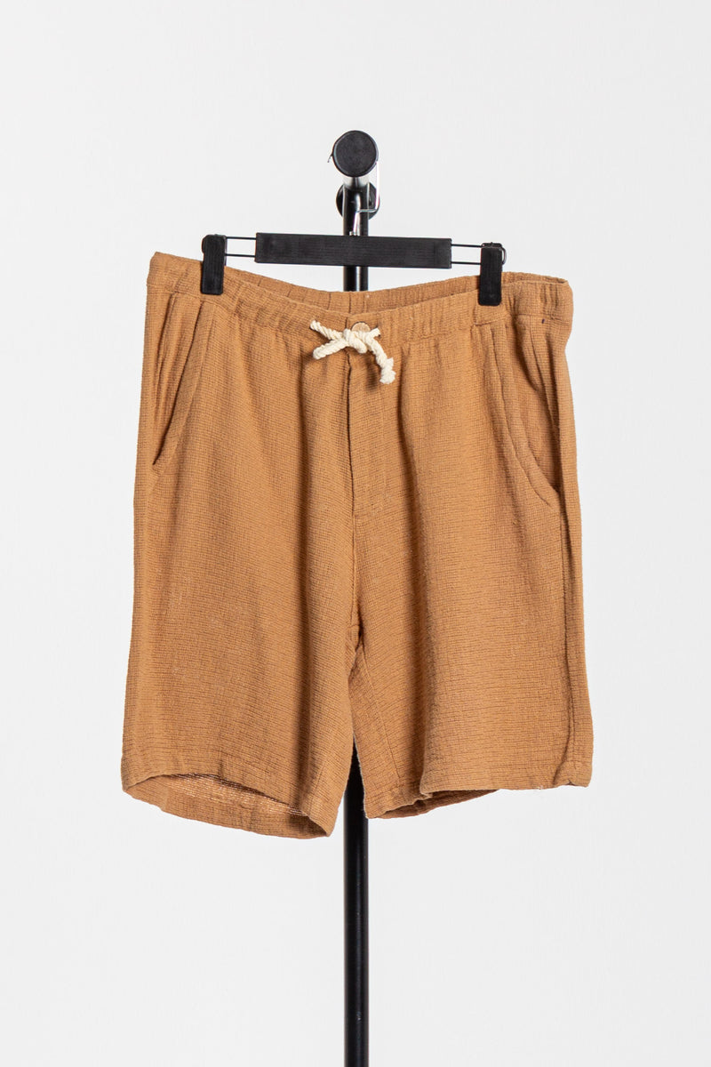 LINEN BERMUDA JOGGER SHORTS