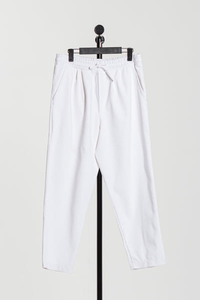 STRAIGHT FIT JOGGER WAIST TROUSERS