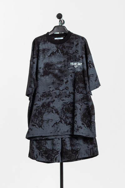 TIE DYE PRINTED T-SHIRT SET