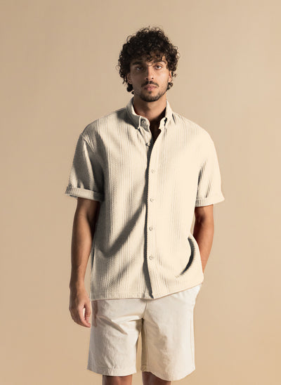 MIDWEIGHT TEXTURED SHIRT