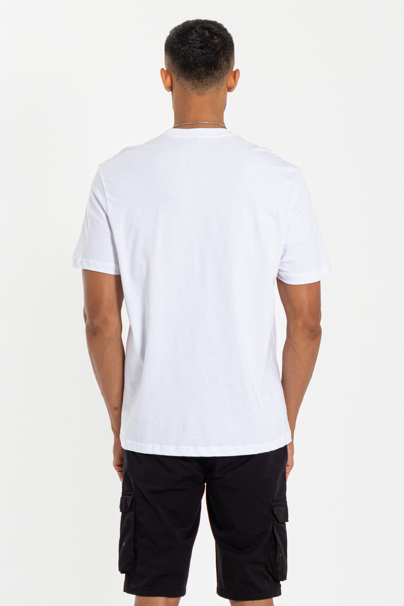 T-SHIRT WITH EMBROIDERED PRINT