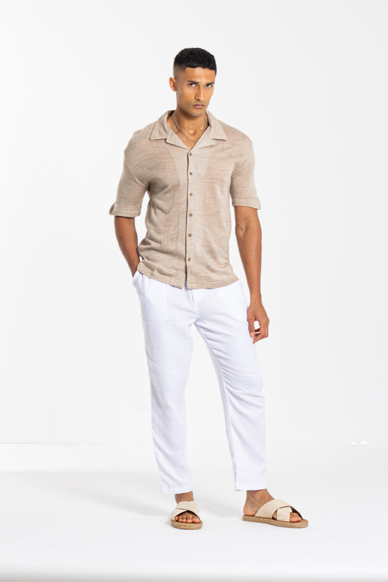 CROCHET KNIT SHIRT