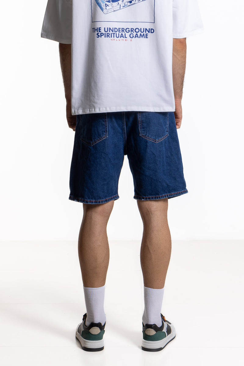 JOGGER WASIT DENIM SHORTS