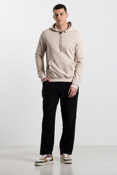 STRAIGHT FIT JOGGER WAIST TROUSERS