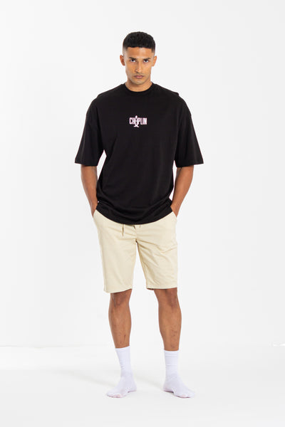 CONTRAST PRINTED T-SHIRT