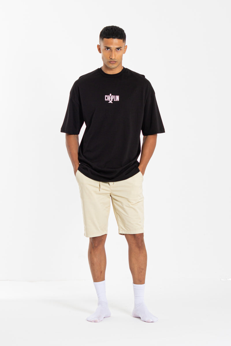 CONTRAST PRINTED T-SHIRT