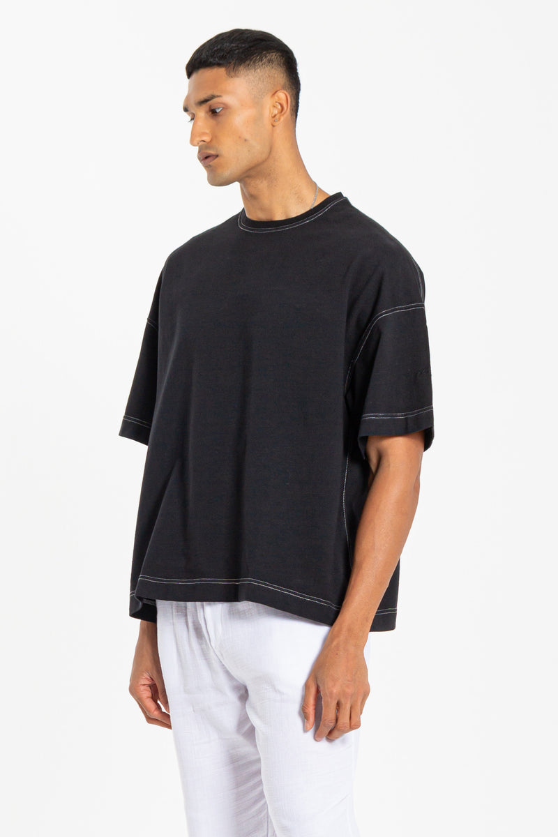SWEATSHIRT WITH CONTRAST STITCH
