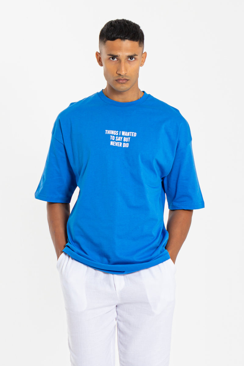 SLOGAN PRINT T-SHIRT