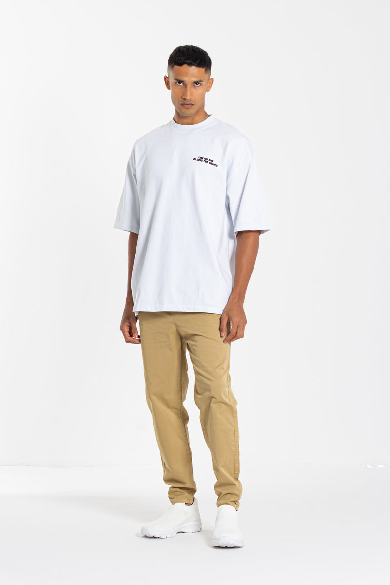 SLOGAN PRINT T-SHIRT