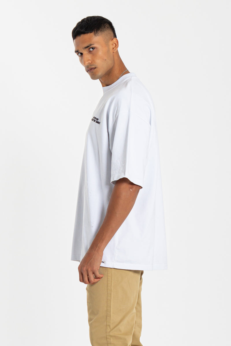 SLOGAN PRINT T-SHIRT