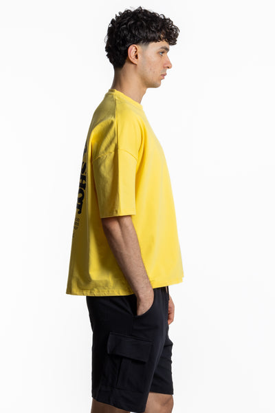 CONTRAST PRINTED T-SHIRT