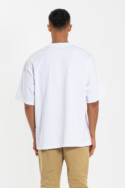SHIRT WITH CONTRAST SLOGAN