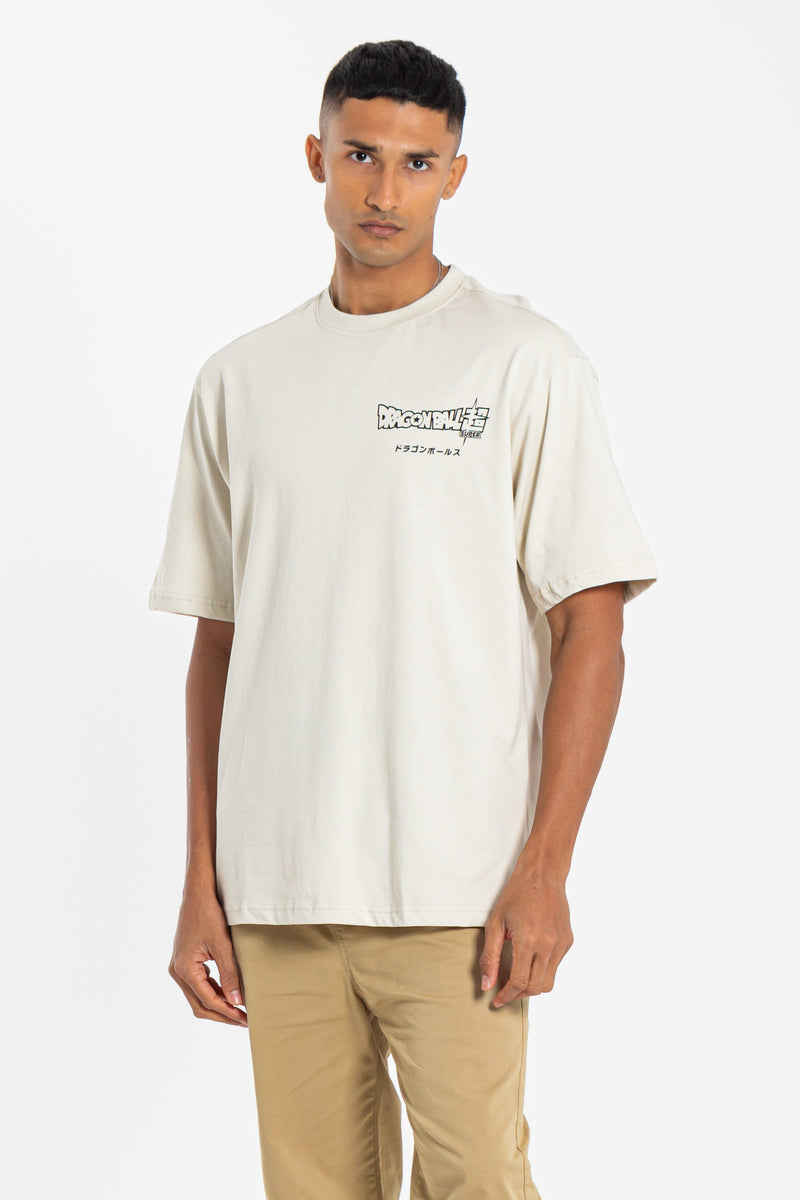 DRAGONBALL Z CONTRAST PRINTED T-SHIRT
