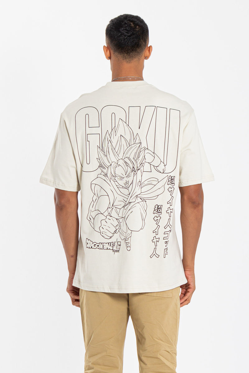 DRAGONBALL Z CONTRAST PRINTED T-SHIRT